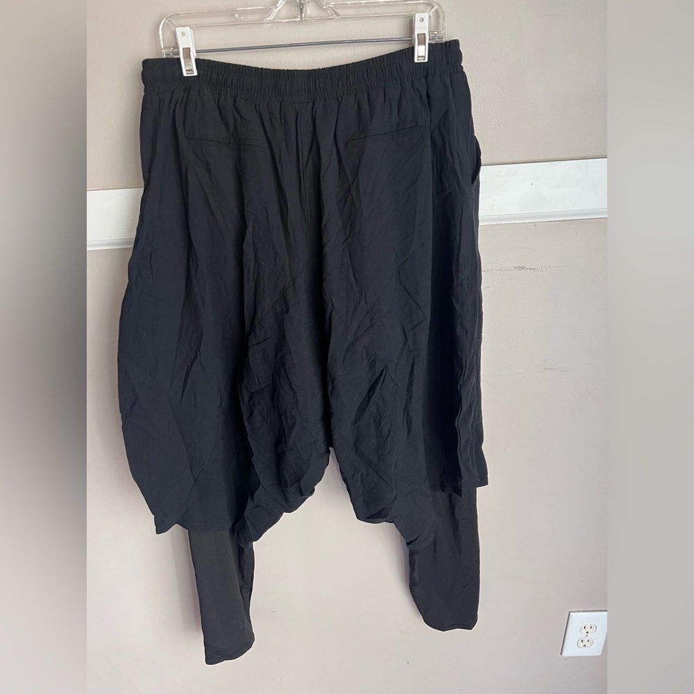 Unisex Black Harem Pants - Picture 4 of 5